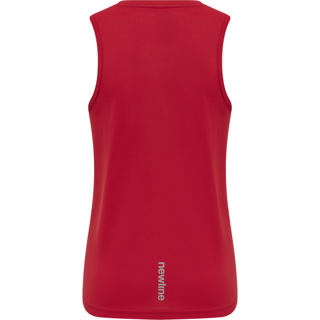 KIDS CORE RUNNING SINGLET, TANGO RED, packshot