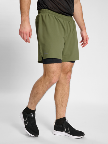 nwlDALLAS SHORTS 2IN1 male, FOUR LEAF CLOVER, model