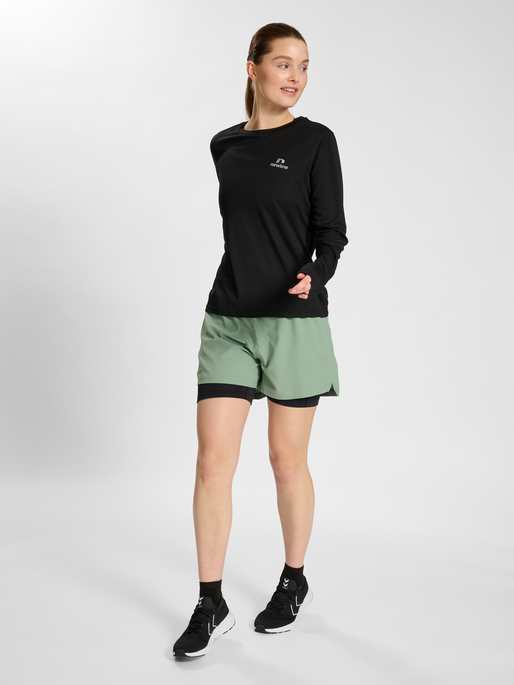 nwlDALLAS SHORTS 2IN1 WOMAN, GREEN BAY, model