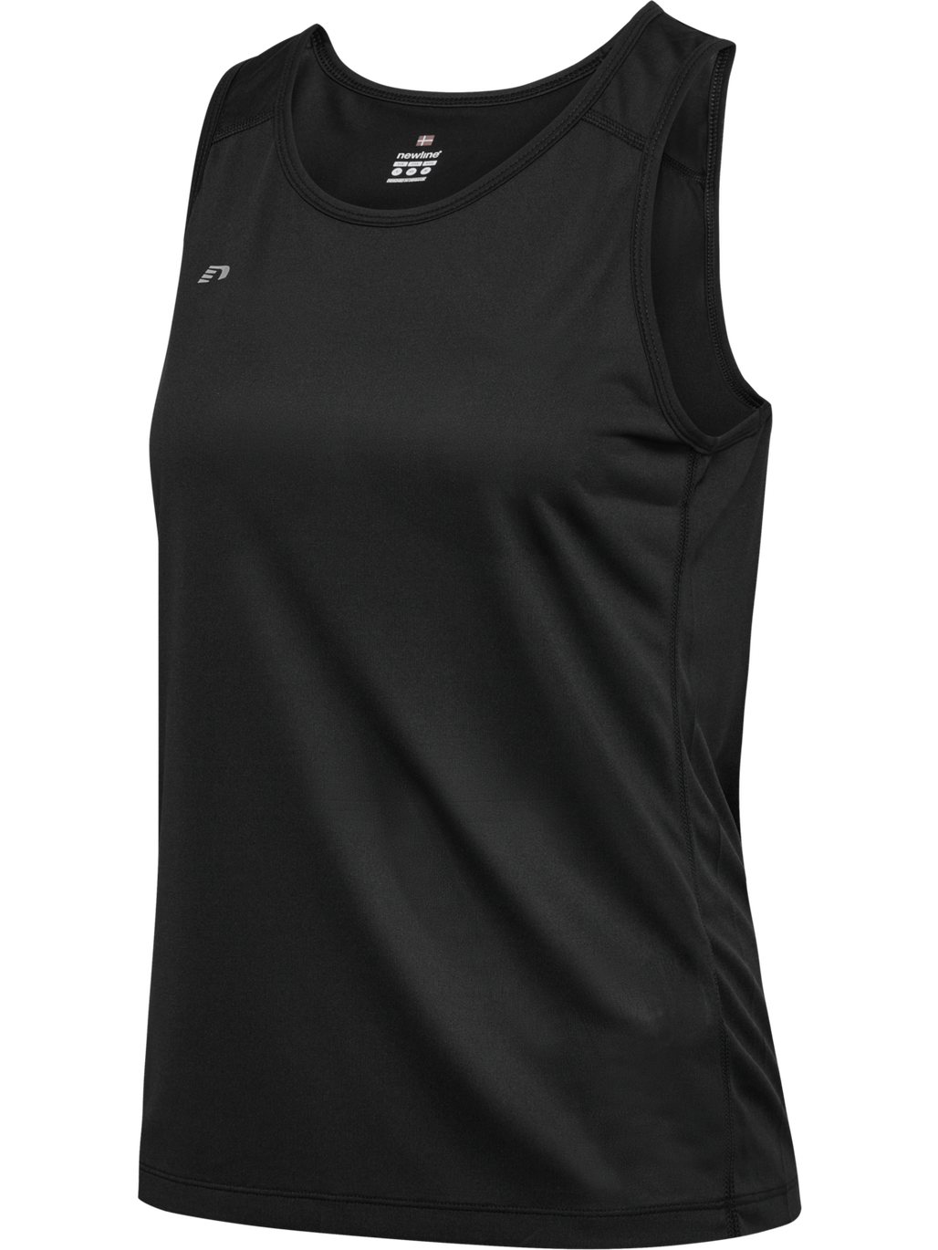 nwlBEAT SINGLET W, BLACK, packshot