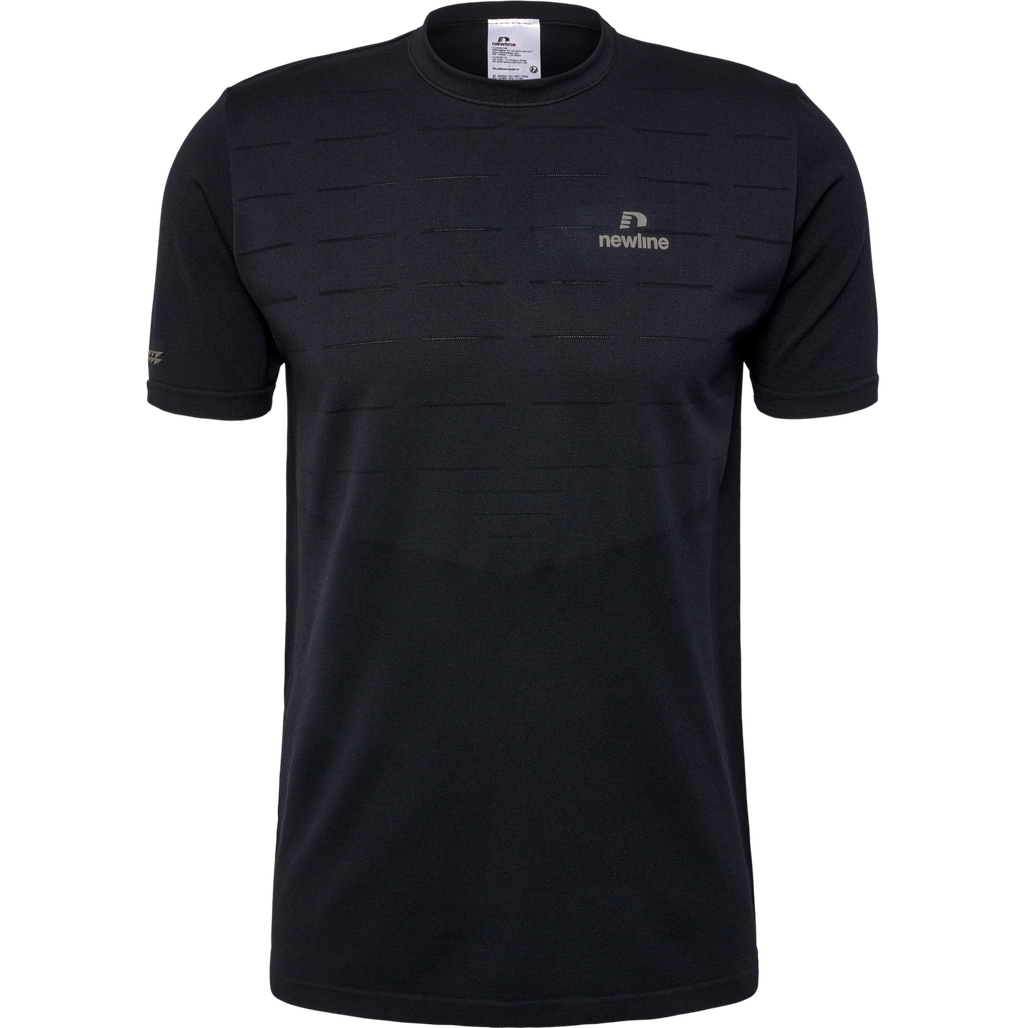 nwlRIVERSIDE SEAMLESS T-SHIRT S/S, BLACK, packshot