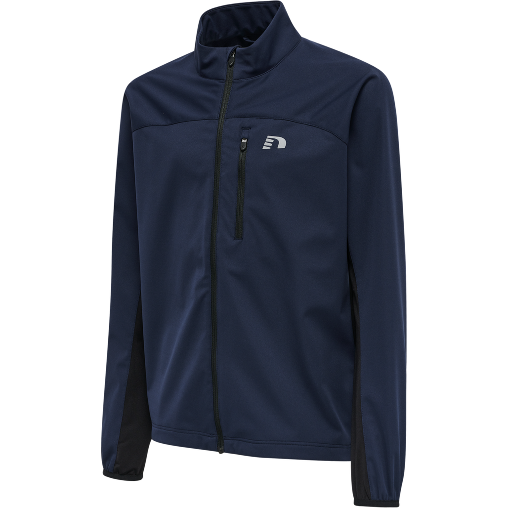KIDS CORE CROSS JACKET, BLACK IRIS, packshot