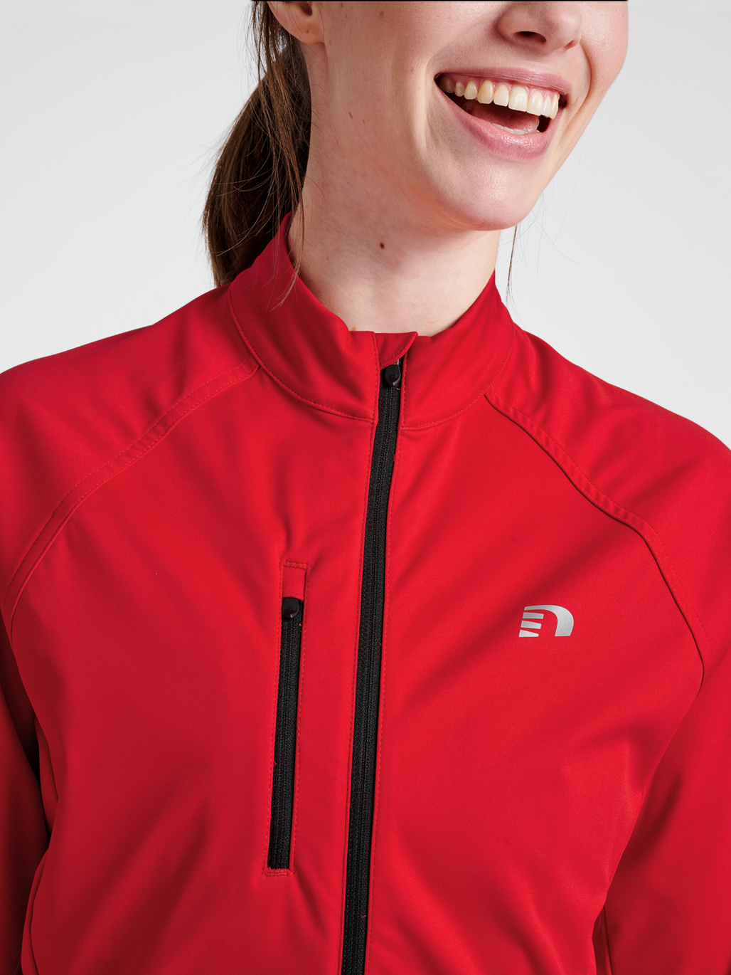 Newline WOMENS CORE BIKE THERMAL JACKET TANGO RED newlinesport