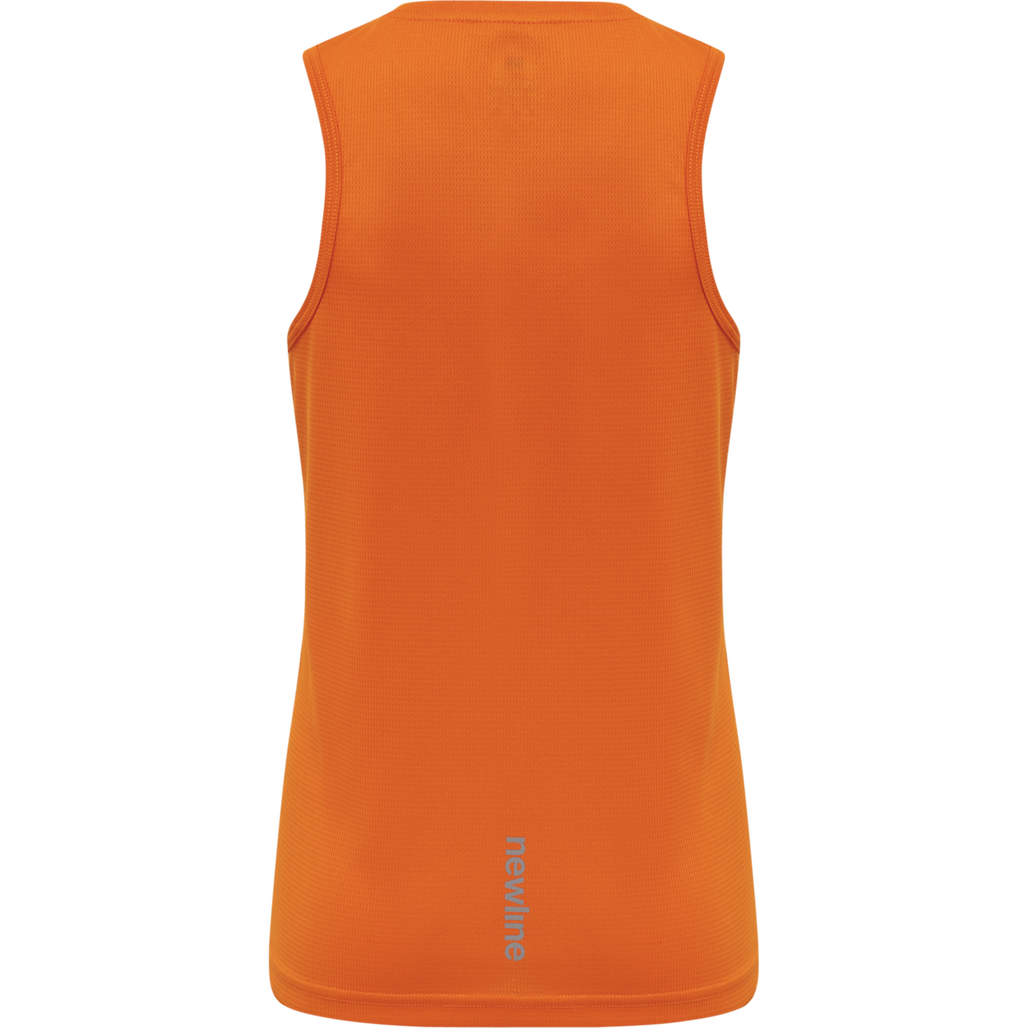 KIDS CORE RUNNING SINGLET, ORANGE TIGER, packshot