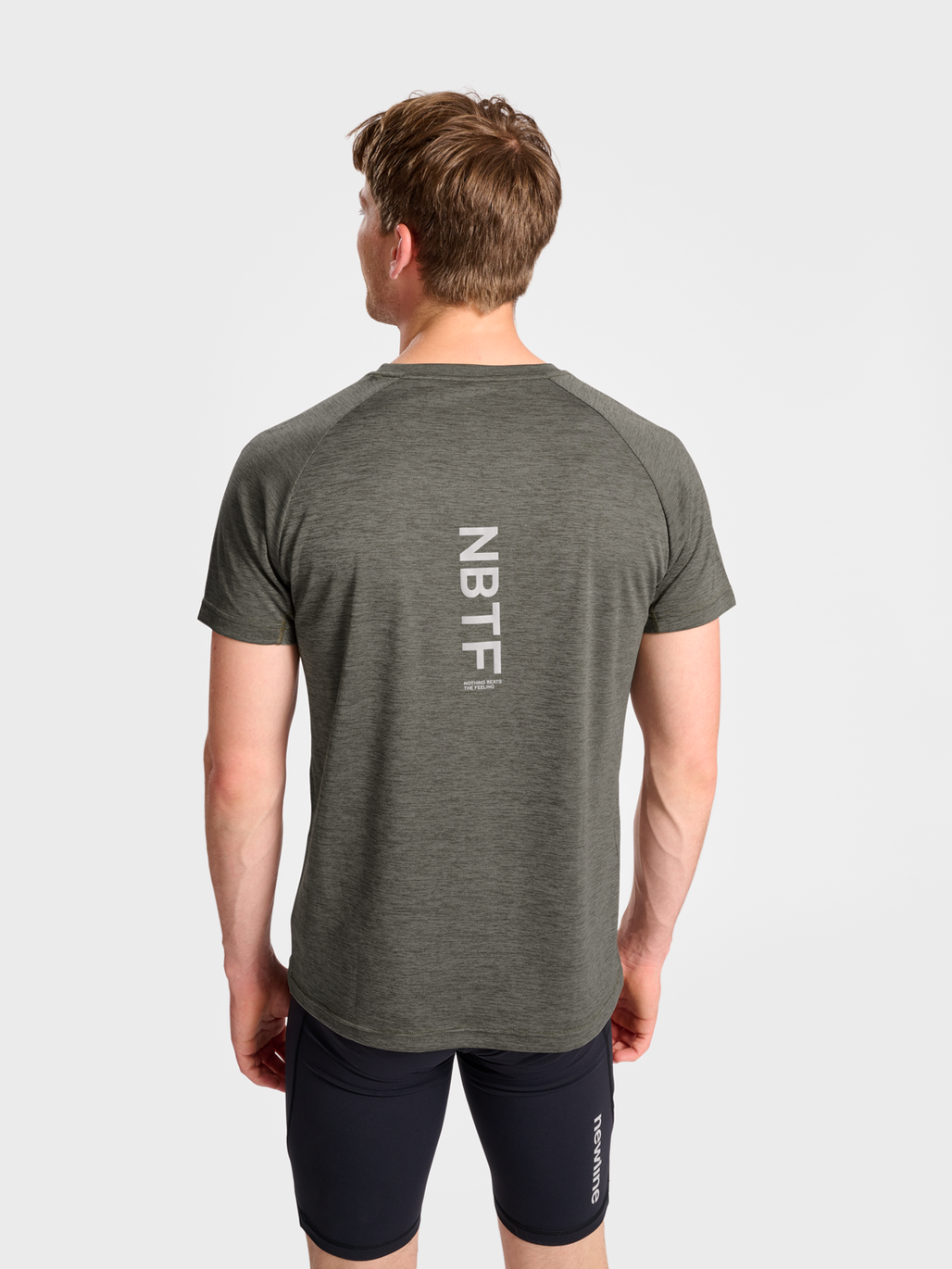 nwlPACE MELANGE TEE, 1166, model