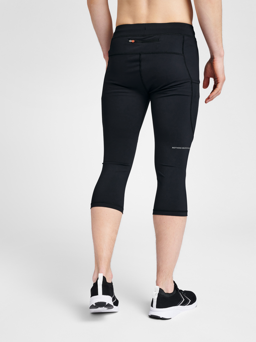 MEN KNEE TIGHTS, BLACK, model