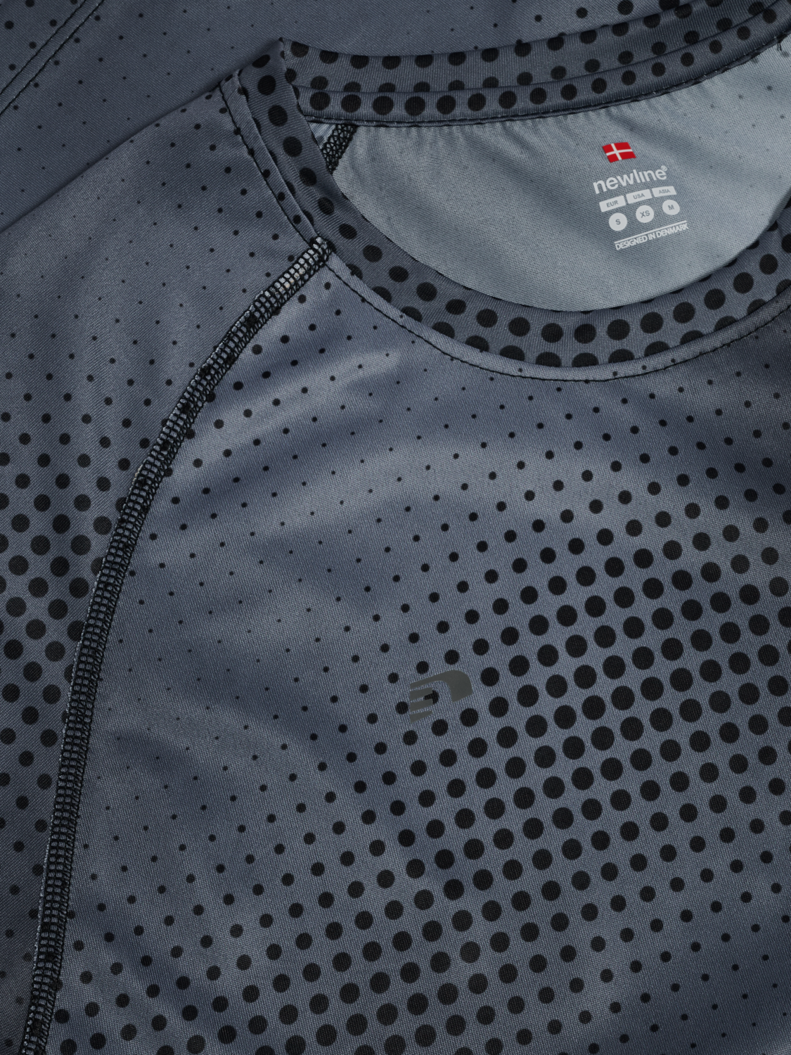 nwlBEAT AOP W T-SHIRT, BLACK, packshot