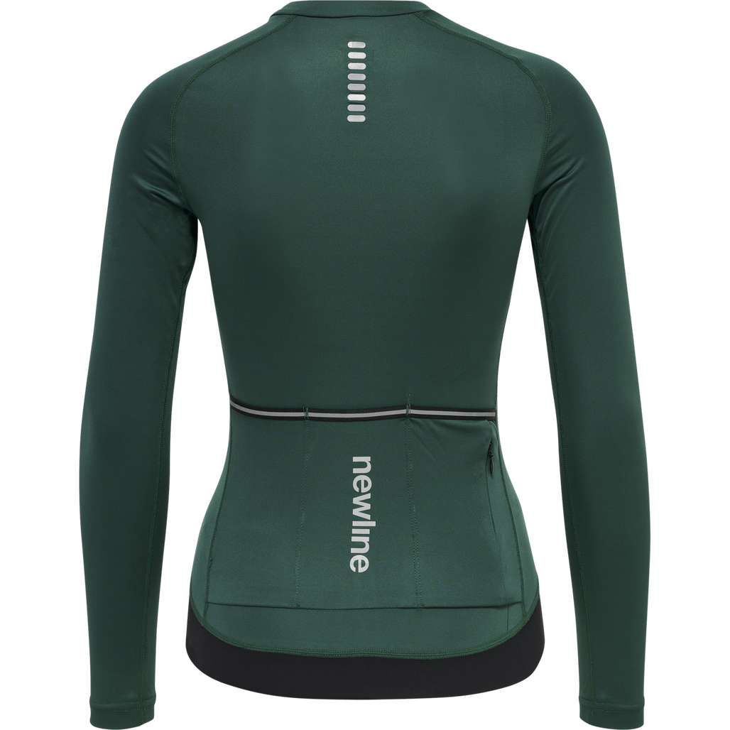 WOMENS CORE BIKE L/S JERSEY, SEA MOSS, packshot