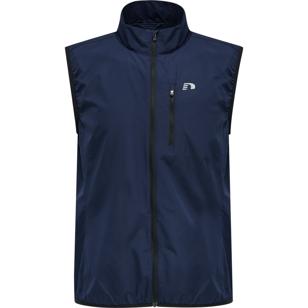 MEN'S CORE GILET, BLACK IRIS, packshot