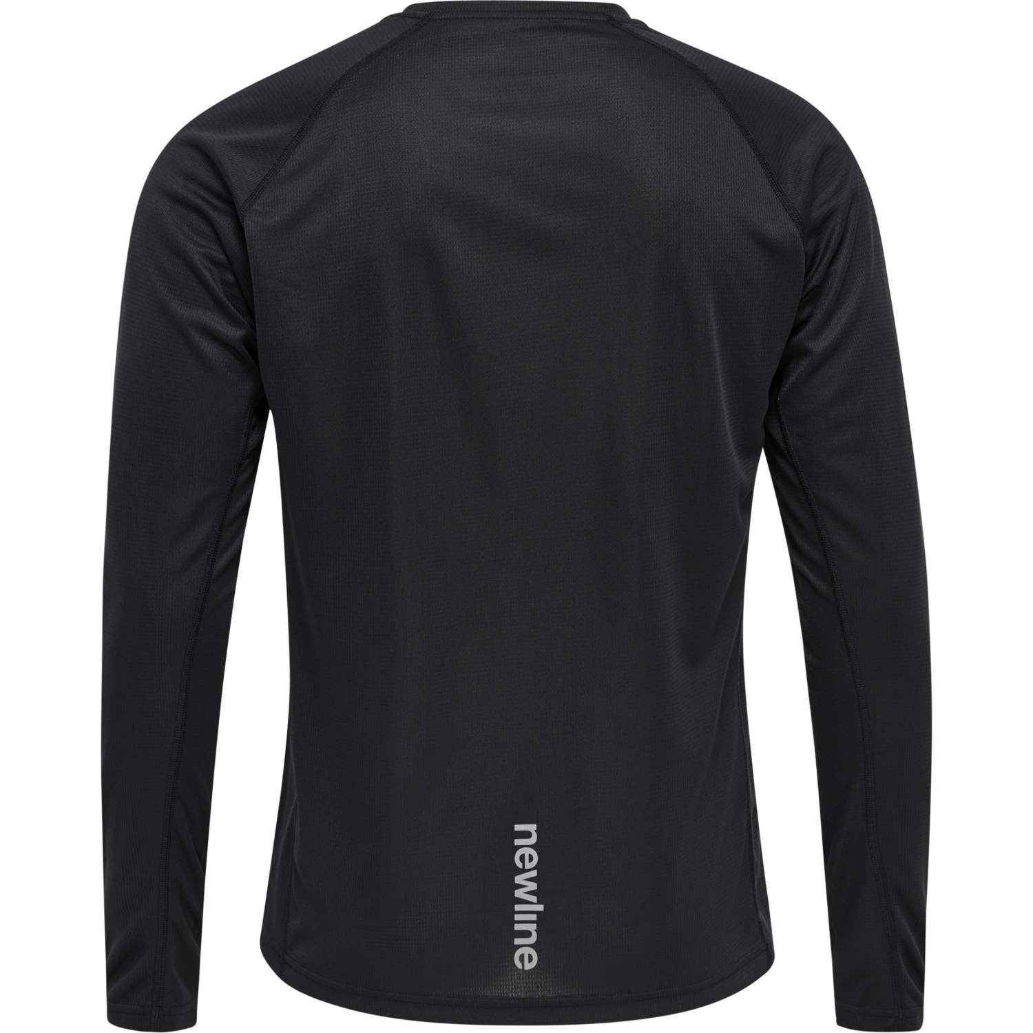 MEN CORE RUNNING T-SHIRT L/S, BLACK, packshot