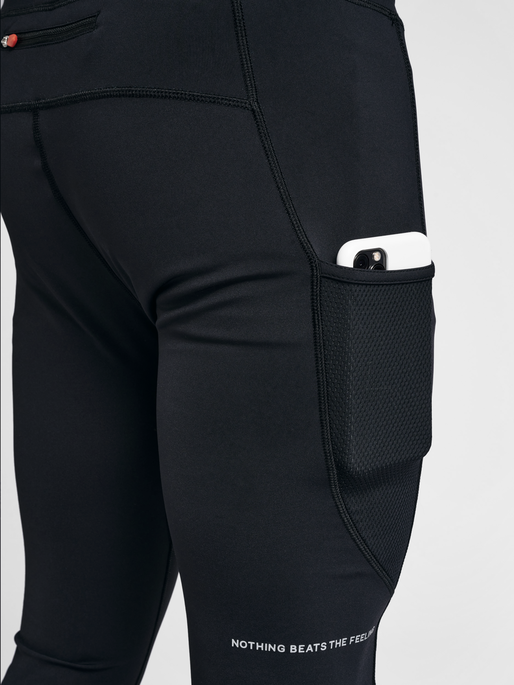 MEN KNEE TIGHTS, BLACK, model
