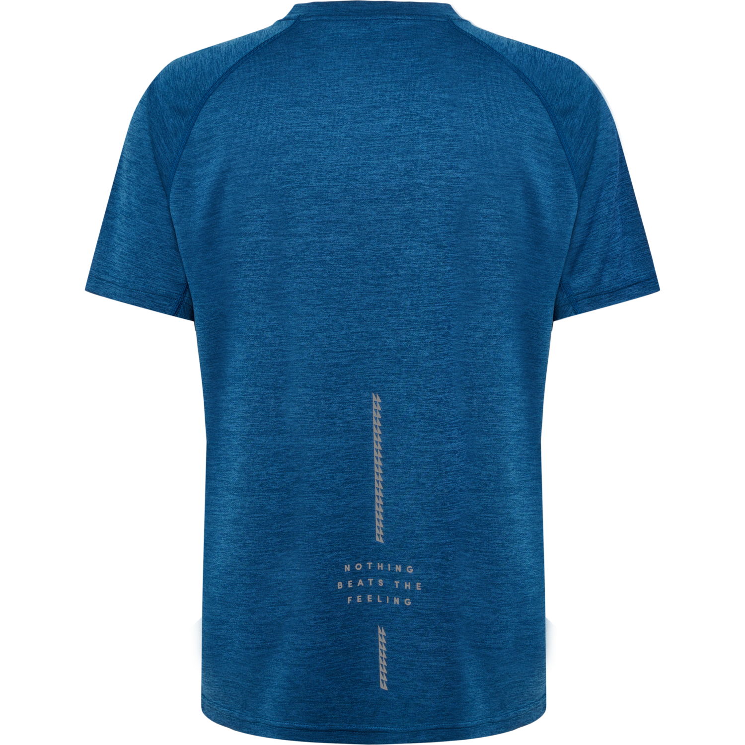 nwlORLANDO T-SHIRT S/S MEN, MAJOLICA BLUE MELANGE, packshot