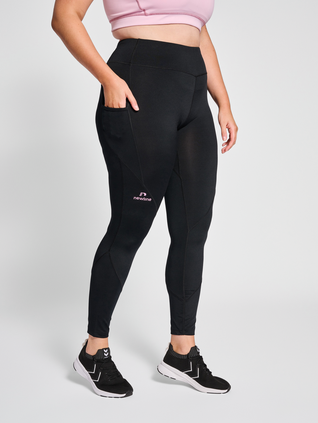 Black running tights women's discount