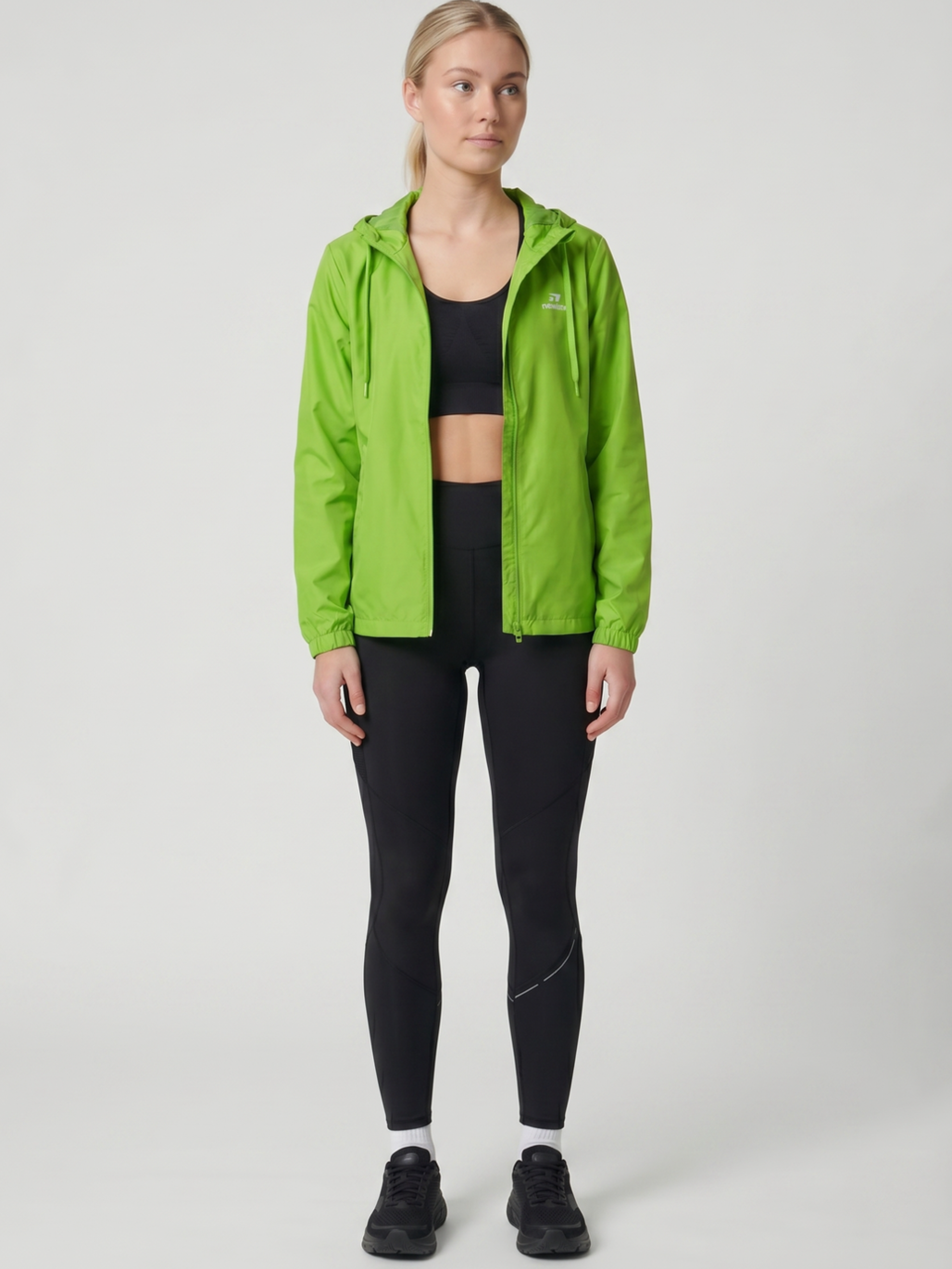 nwlLEA PERFORMANCE JACKET WOMEN, LIME GREEN, model