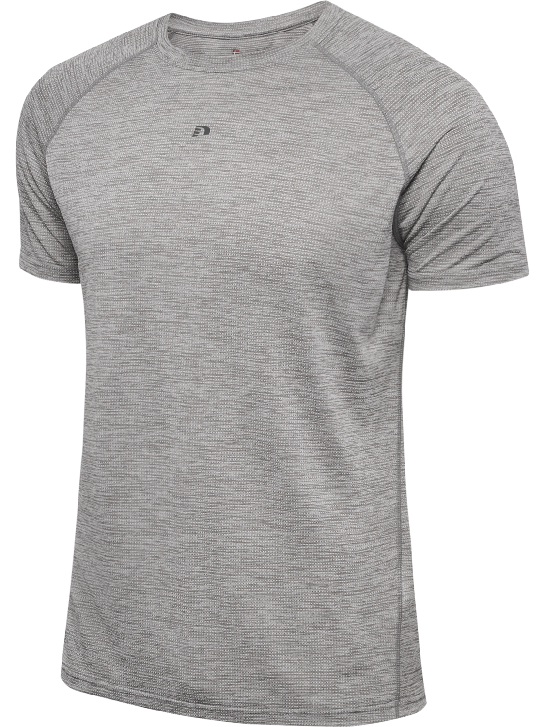 nwlACTIVE T-SHIRT S/S, GRAY CONTOURS, packshot