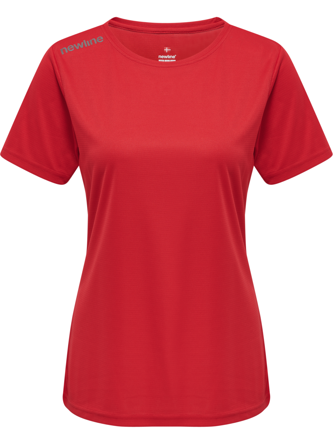 WOMEN CORE FUNCTIONAL T-SHIRT S/S, TANGO RED, packshot