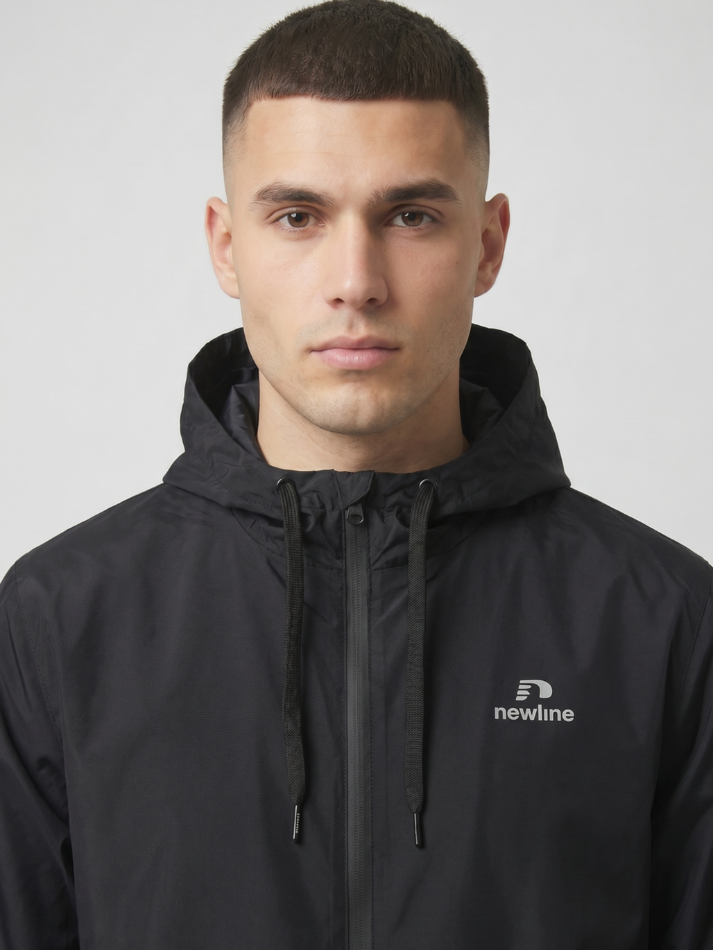nwlLEA PERFORMANCE JACKET MEN, BLACK, model