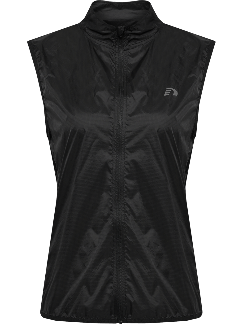 nwlPACKABLE TRAIL W VEST, BLACK, packshot