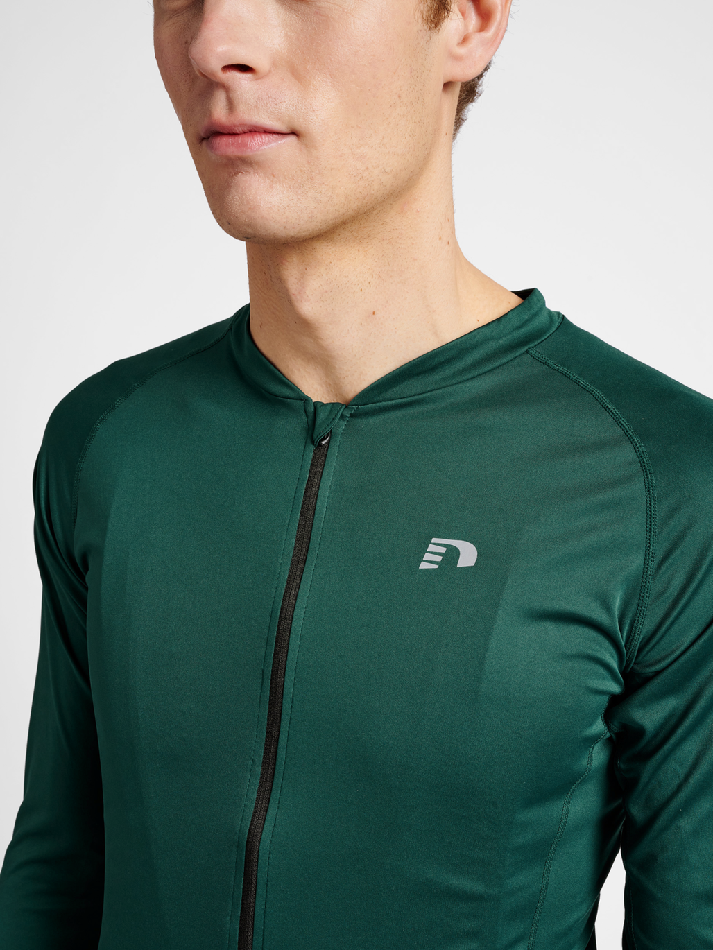 MENS CORE BIKE L/S JERSEY, SEA MOSS, model