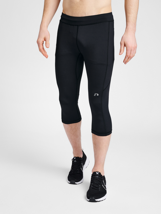 MEN KNEE TIGHTS, BLACK, model