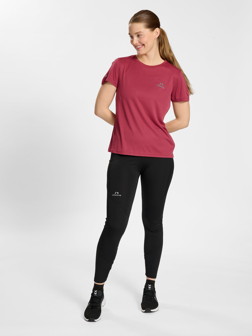 nwlMEMPHIS T-SHIRT S/S WOMAN, DRY ROSE, model