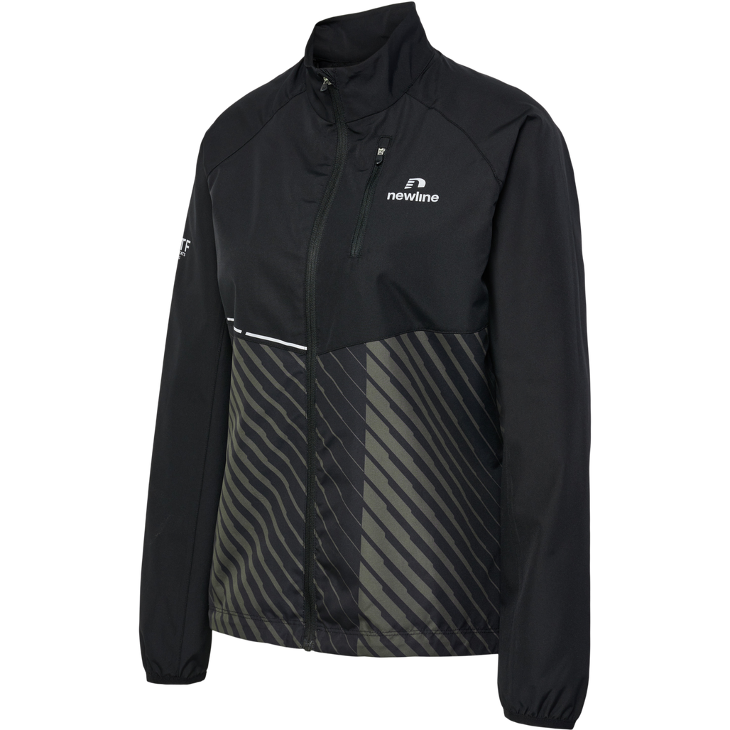 nwlPACE JACKET WOMAN, BLACK BELUGA AOP, packshot