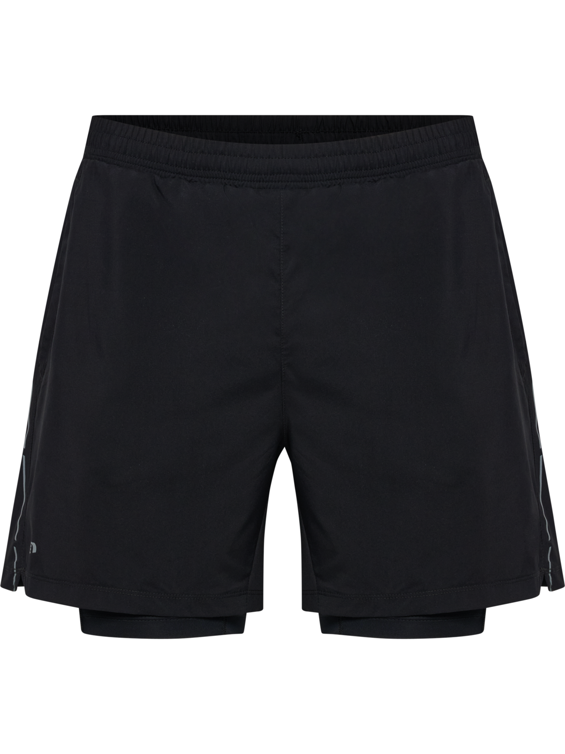 nwlFAST 2IN1 SHORTS, BLACK, packshot
