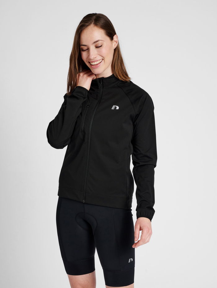 WOMENS CORE BIKE JACKET, BLACK, model