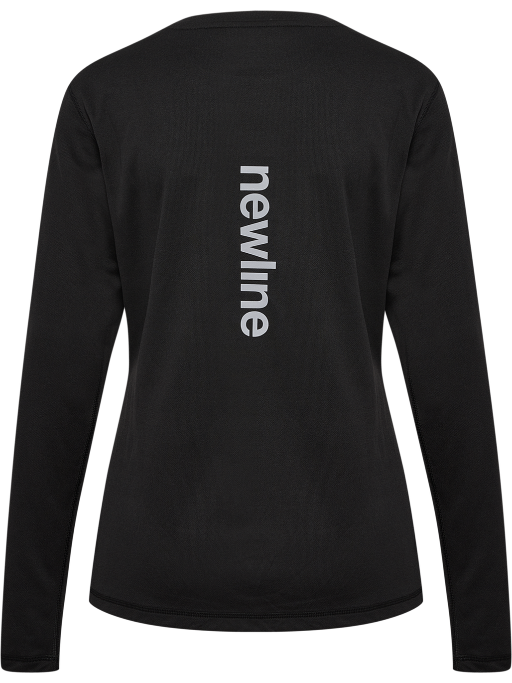 nwlBEAT POLY LS TEE WOMAN, BLACK, packshot