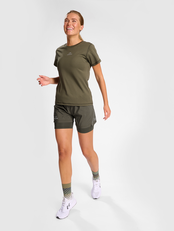 nwlPACE 2IN1 SHORTS WOMAN, BELUGA, model