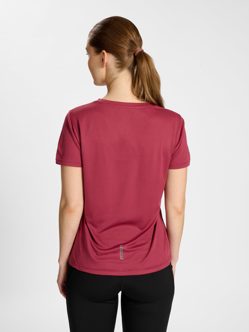 nwlMEMPHIS T-SHIRT S/S WOMAN, DRY ROSE, model