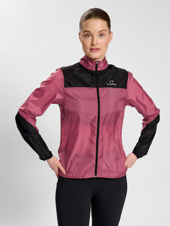 nwlDENTON JACKET WOMAN, DRY ROSE, model