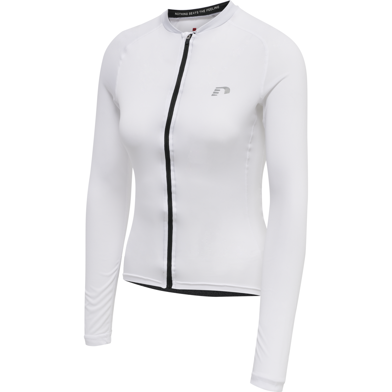 WOMENS CORE BIKE L/S JERSEY, WHITE, packshot