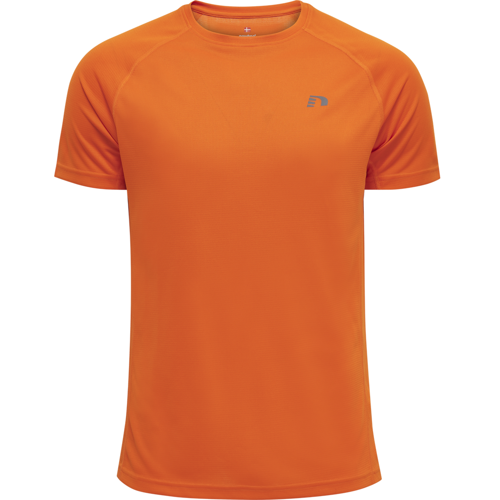 MEN CORE RUNNING T-SHIRT S/S, ORANGE TIGER, packshot