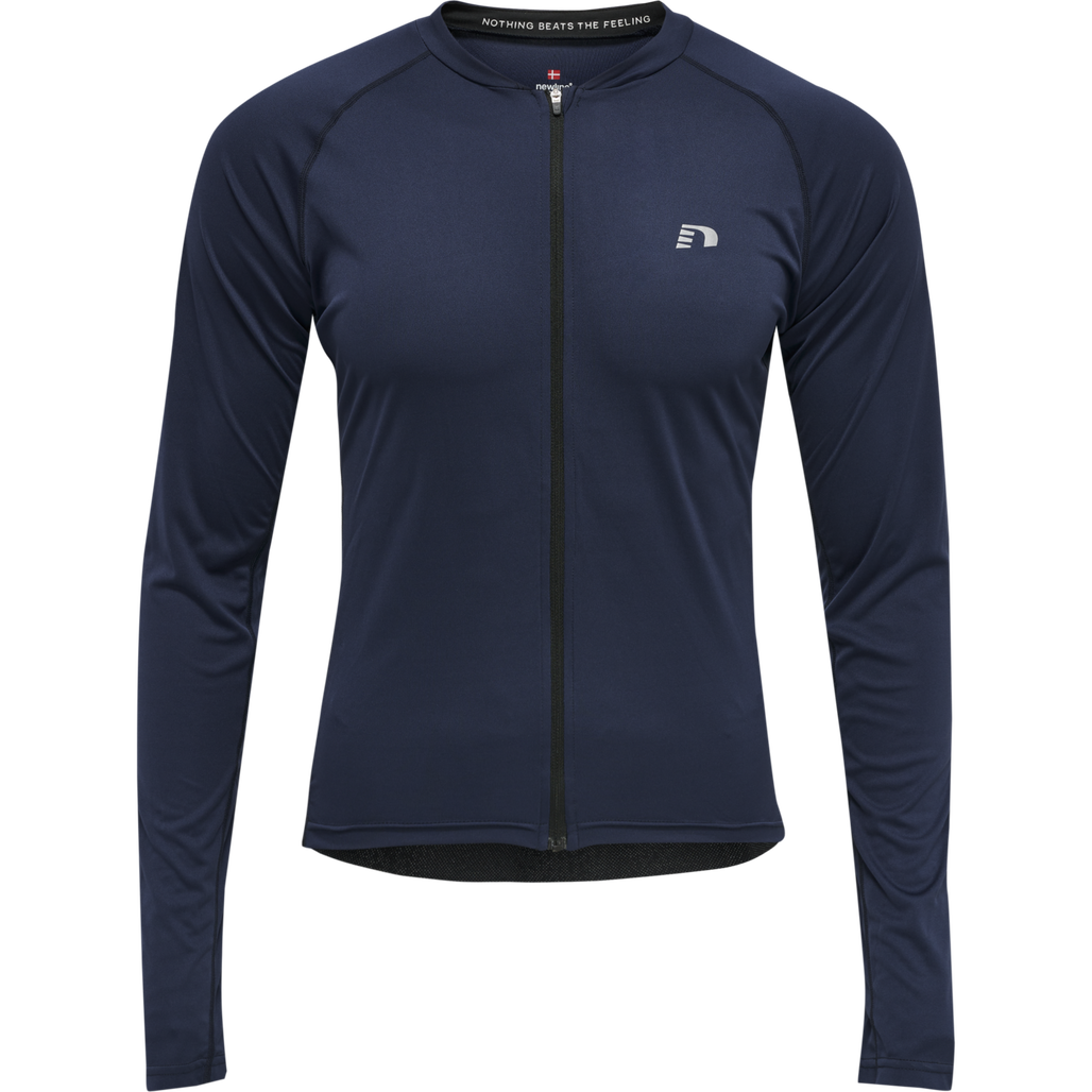 MENS CORE BIKE L/S JERSEY, BLACK IRIS, packshot