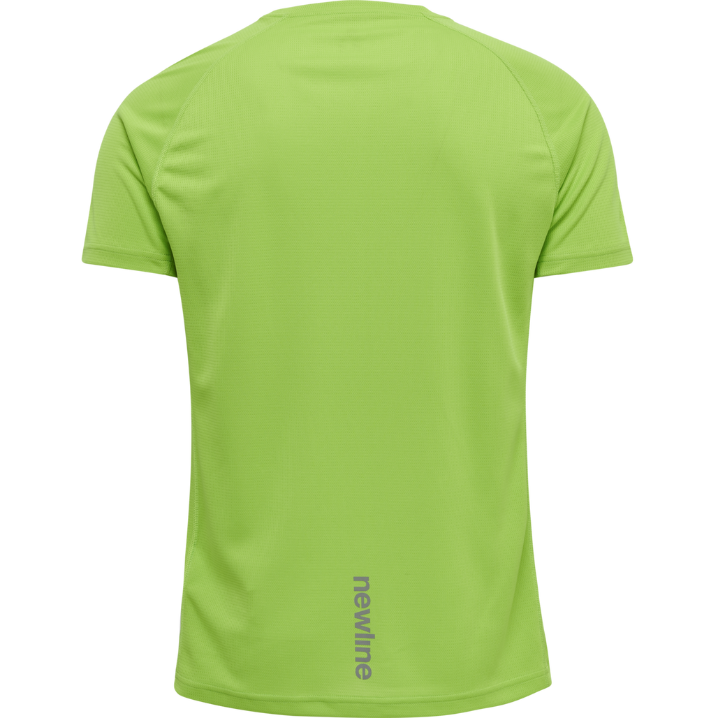 MEN CORE RUNNING T-SHIRT S/S, GREEN FLASH, packshot