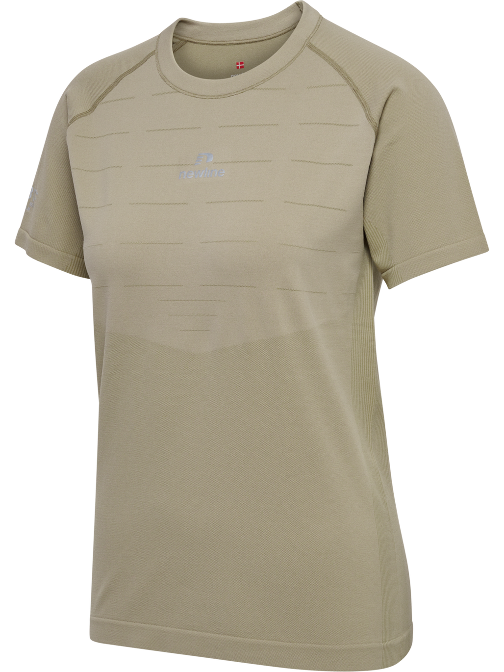 nwlPACE SEAMLESS TEE WOMAN, SILVER SAGE, packshot