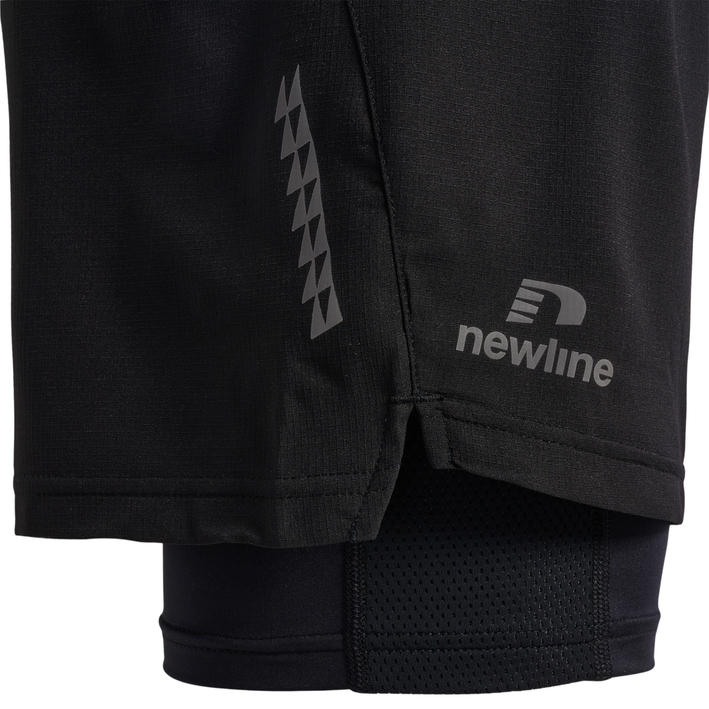 nwlDALLAS SHORTS 2IN1 WOMAN, BLACK, packshot