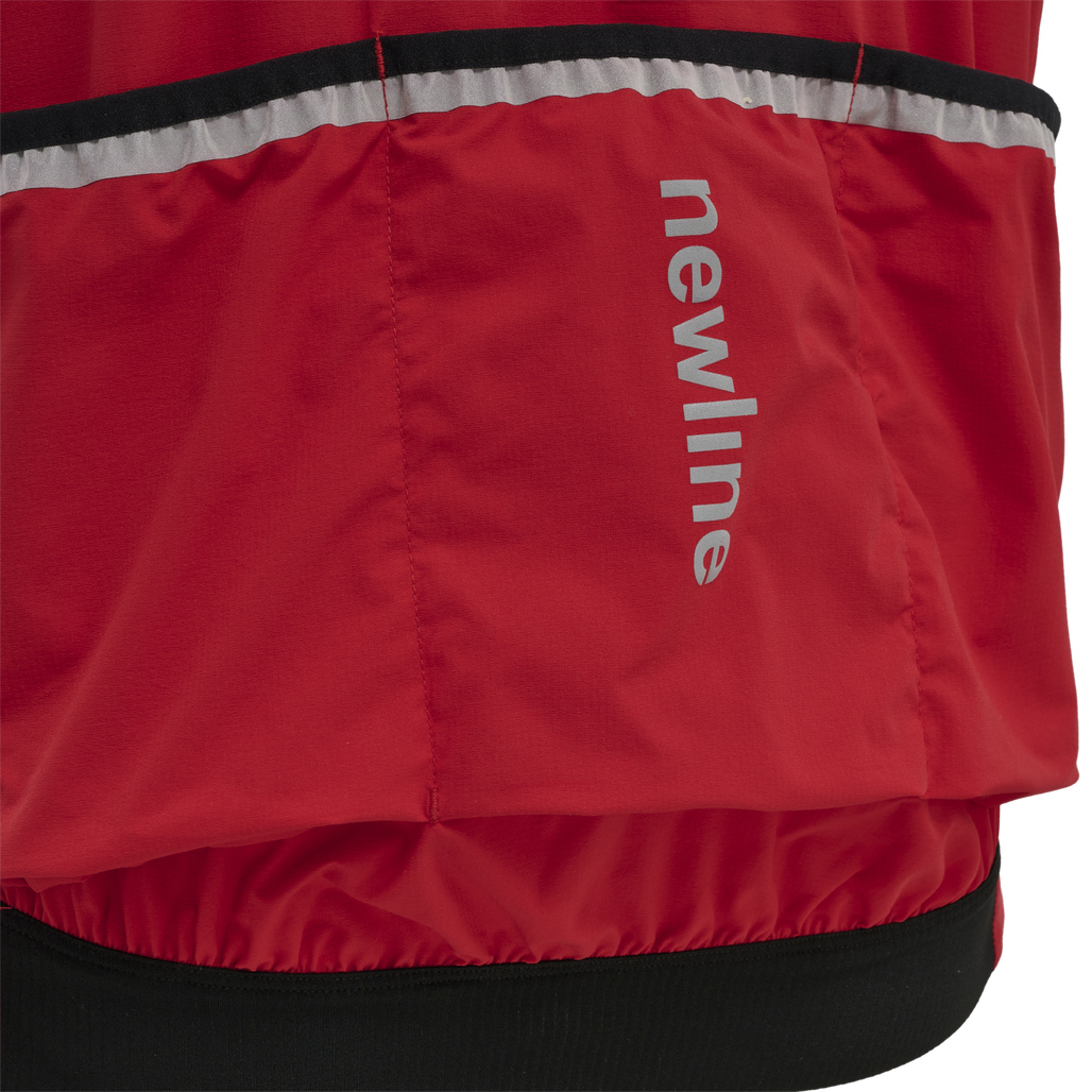 MENS CORE BIKE GILET, TANGO RED, packshot