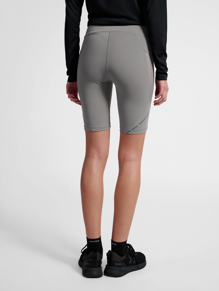 nwlRACE HW POCKET W SHORT TIGHTS, TITANIUM, model