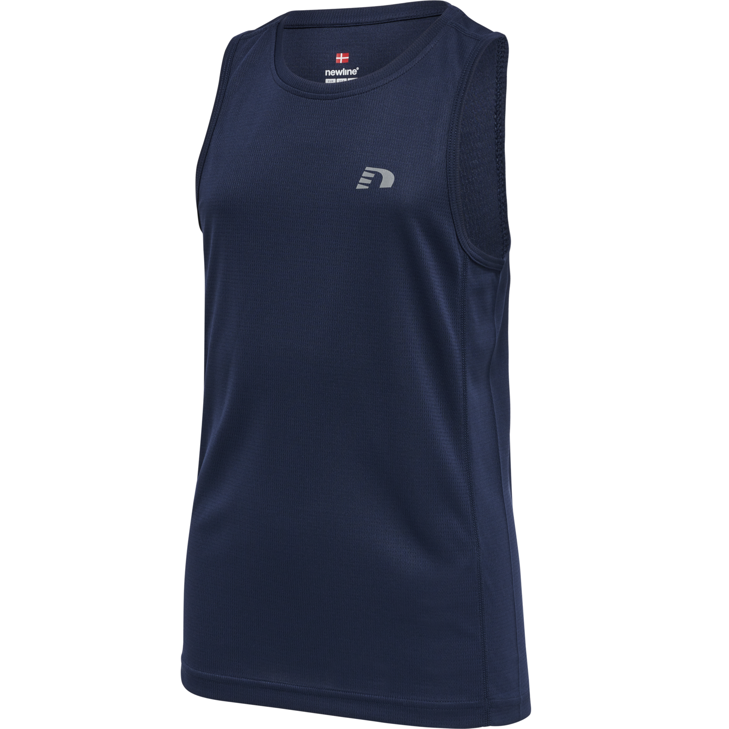 KIDS CORE RUNNING SINGLET, BLACK IRIS, packshot