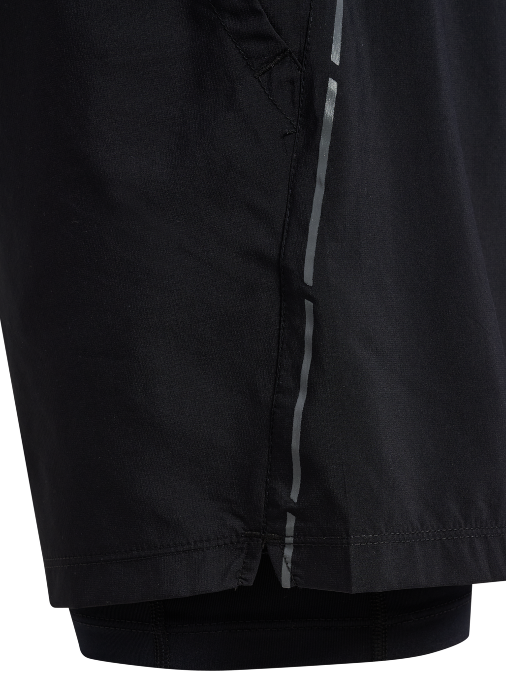 nwlFAST 2IN1 SHORTS, BLACK, packshot