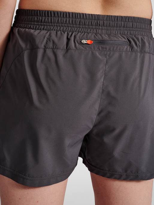 WOMEN RUNNING SHORTS, FORGED IRON, model