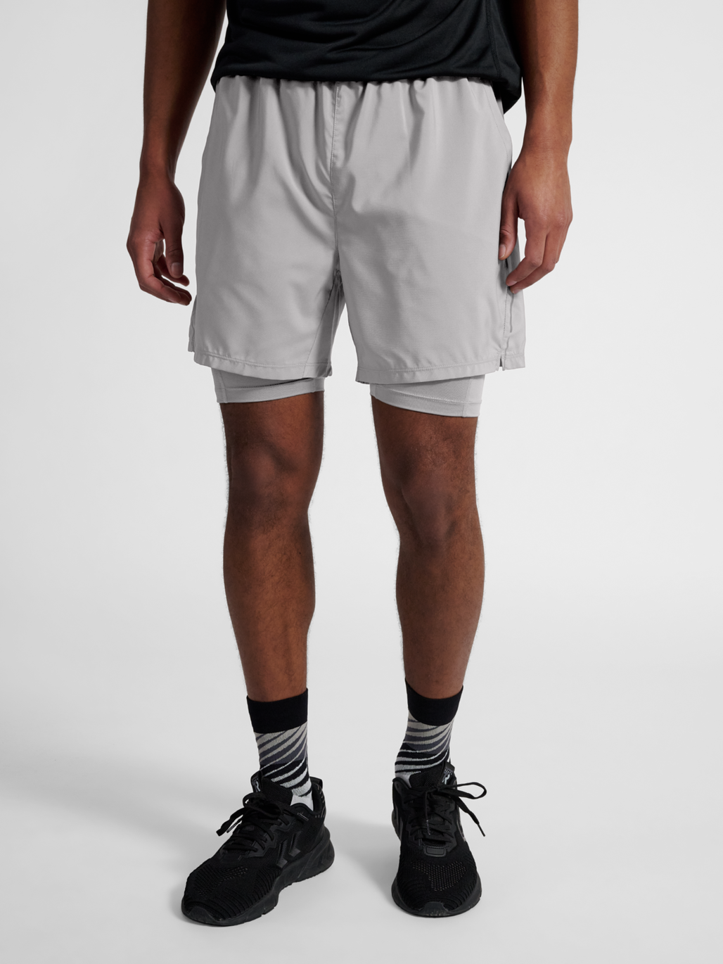 nwlFAST 2IN1 SHORTS, TITANIUM, model
