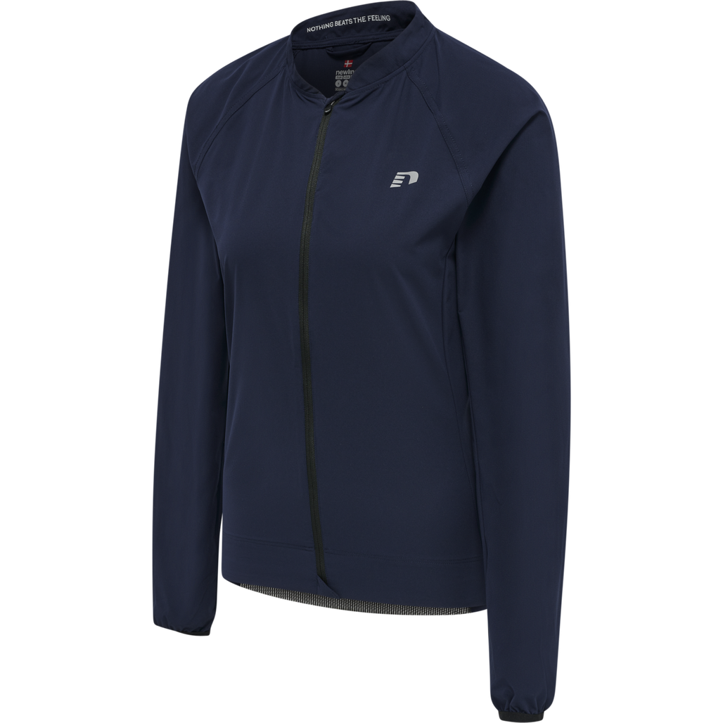 WOMENS CORE BIKE JACKET, BLACK IRIS, packshot