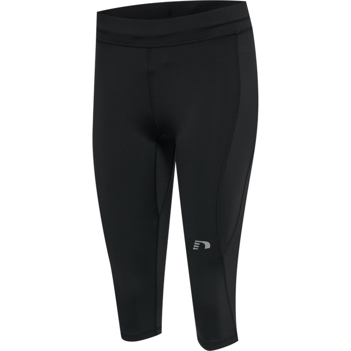 WOMEN CORE KNEE TIGHTS, BLACK WOMEN CORE KNEE TIGHTS, BLACK, packshot