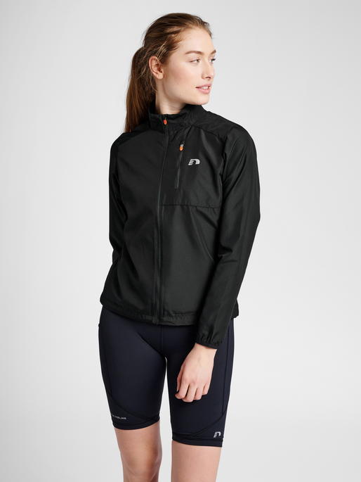 WOMENS PERFORMANCE JACKET, BLACK, model