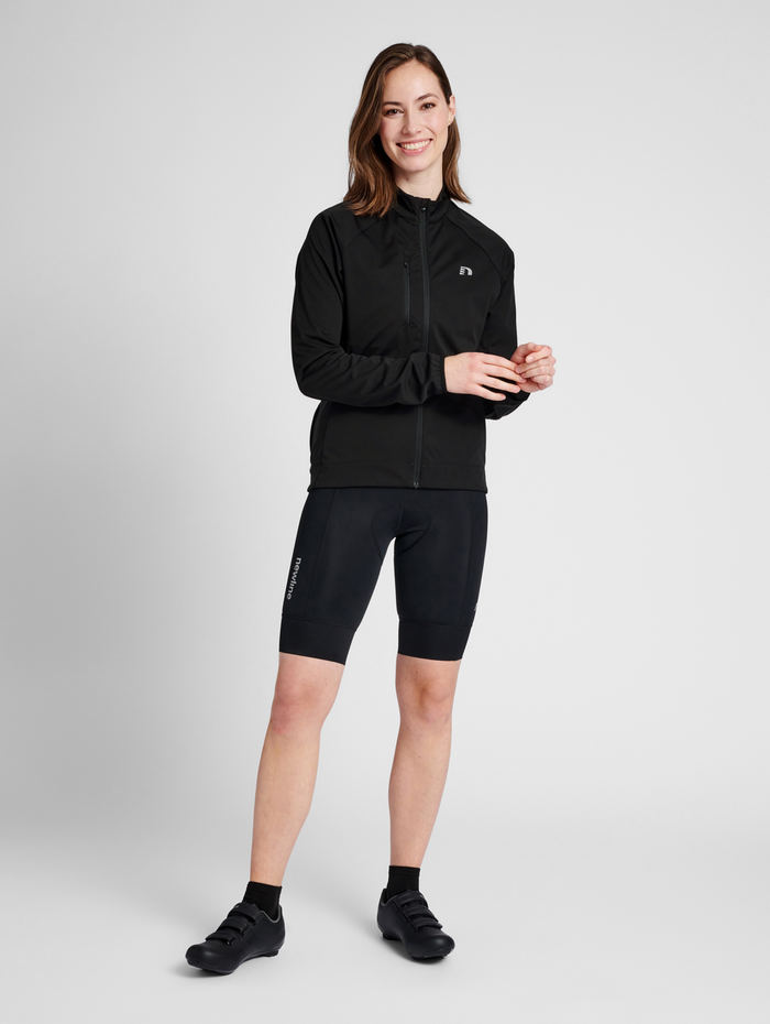 WOMENS CORE BIKE JACKET, BLACK, model