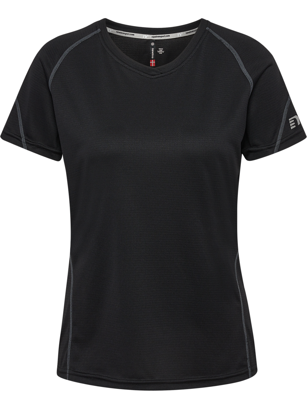 BASE COOLSKIN TEE, BLACK, packshot
