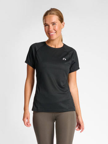 nwlMEMPHIS T-SHIRT S/S WOMAN, BLACK, model